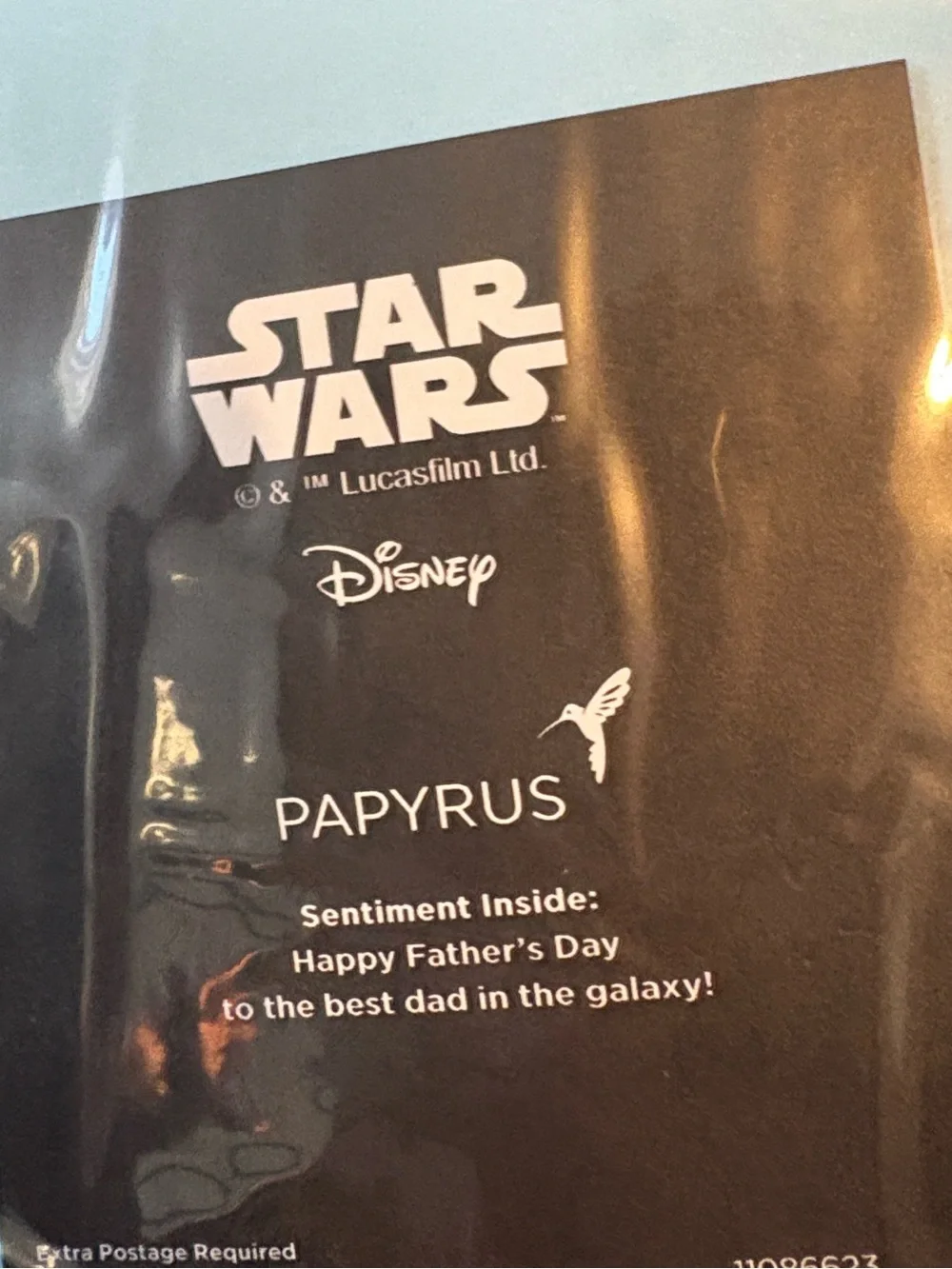 🆕Papyrus-Star Wars Father’s Day Greeting Card